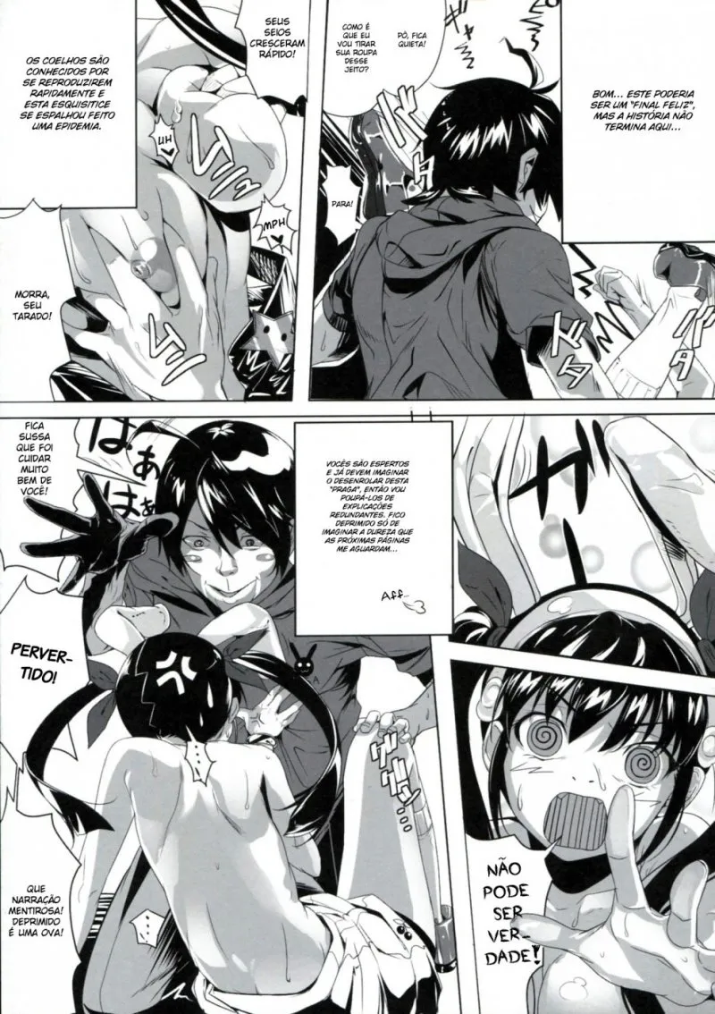 Imagem 18 de 38 - [Marushin] Usagi Monogatari (Bakemonogatari) - Manga Hentai
