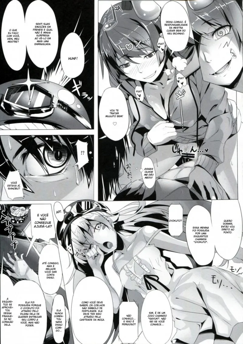 Imagem 6 de 38 - [Marushin] Usagi Monogatari (Bakemonogatari) - Manga Hentai