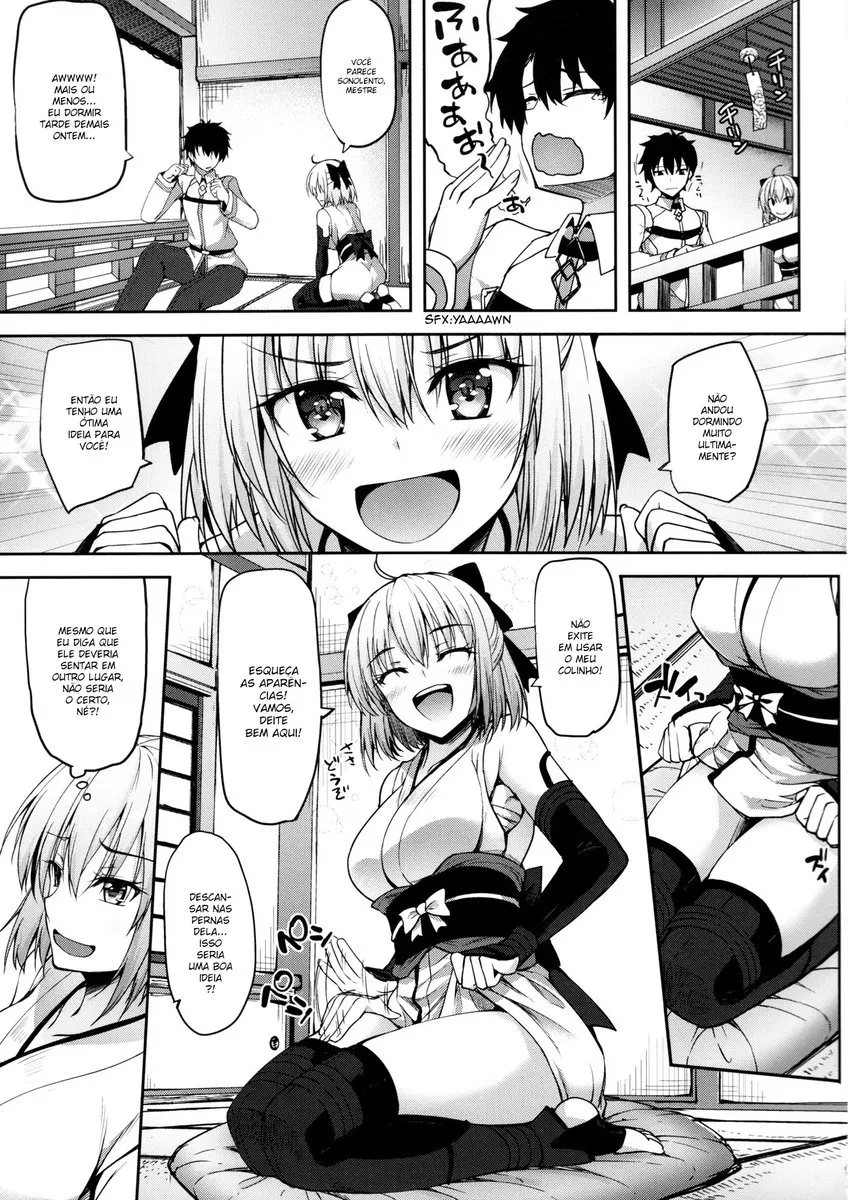 Imagem 4 de 21 - [Akiduki Akina] Okita-San Datte Koi Ga Shitai (Fate/Grand Order) - Manga Hentai