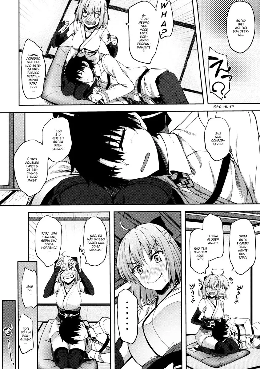 Imagem 5 de 21 - [Akiduki Akina] Okita-San Datte Koi Ga Shitai (Fate/Grand Order) - Manga Hentai