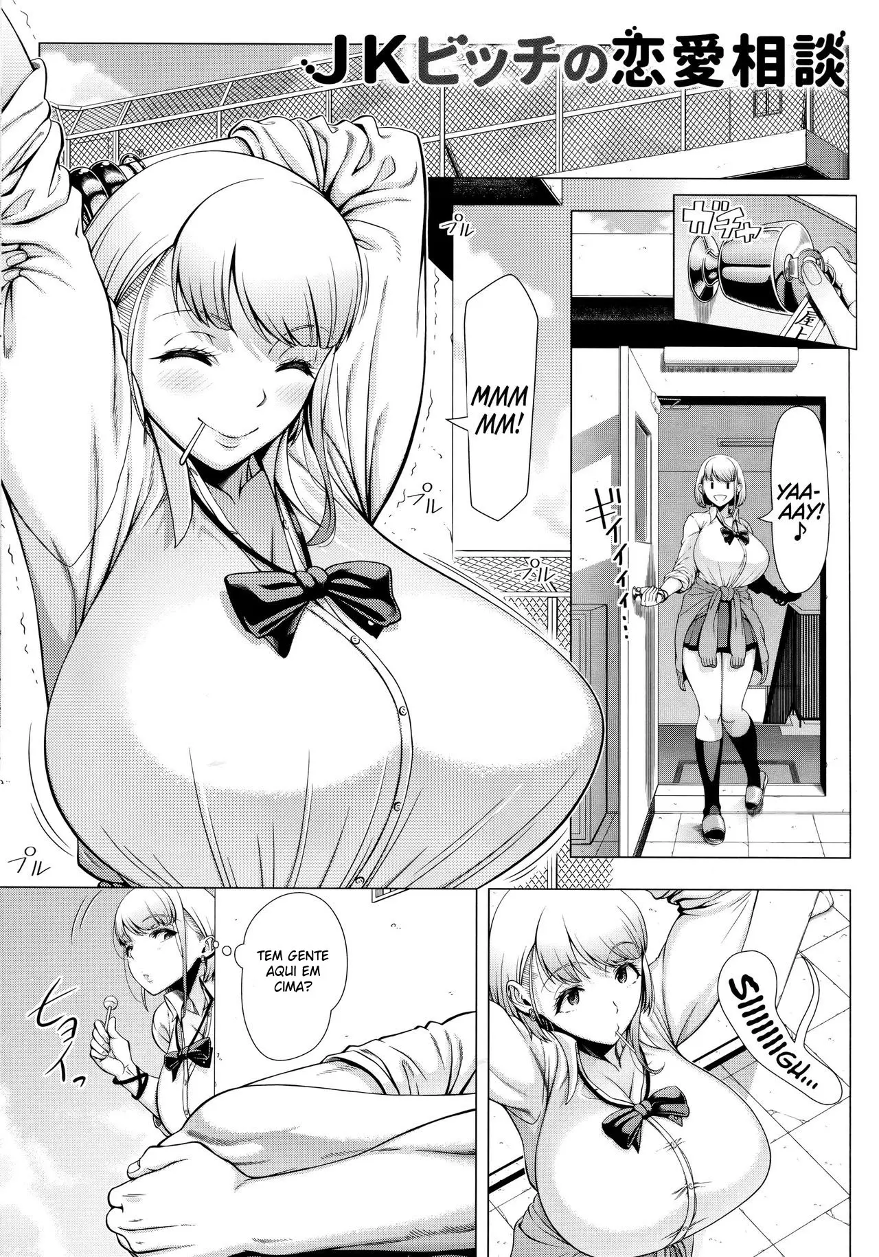 Imagem 3 de 32 - [Shinozuka Yuuji] JK Bitch no Renai Soudan - Manga Hentai