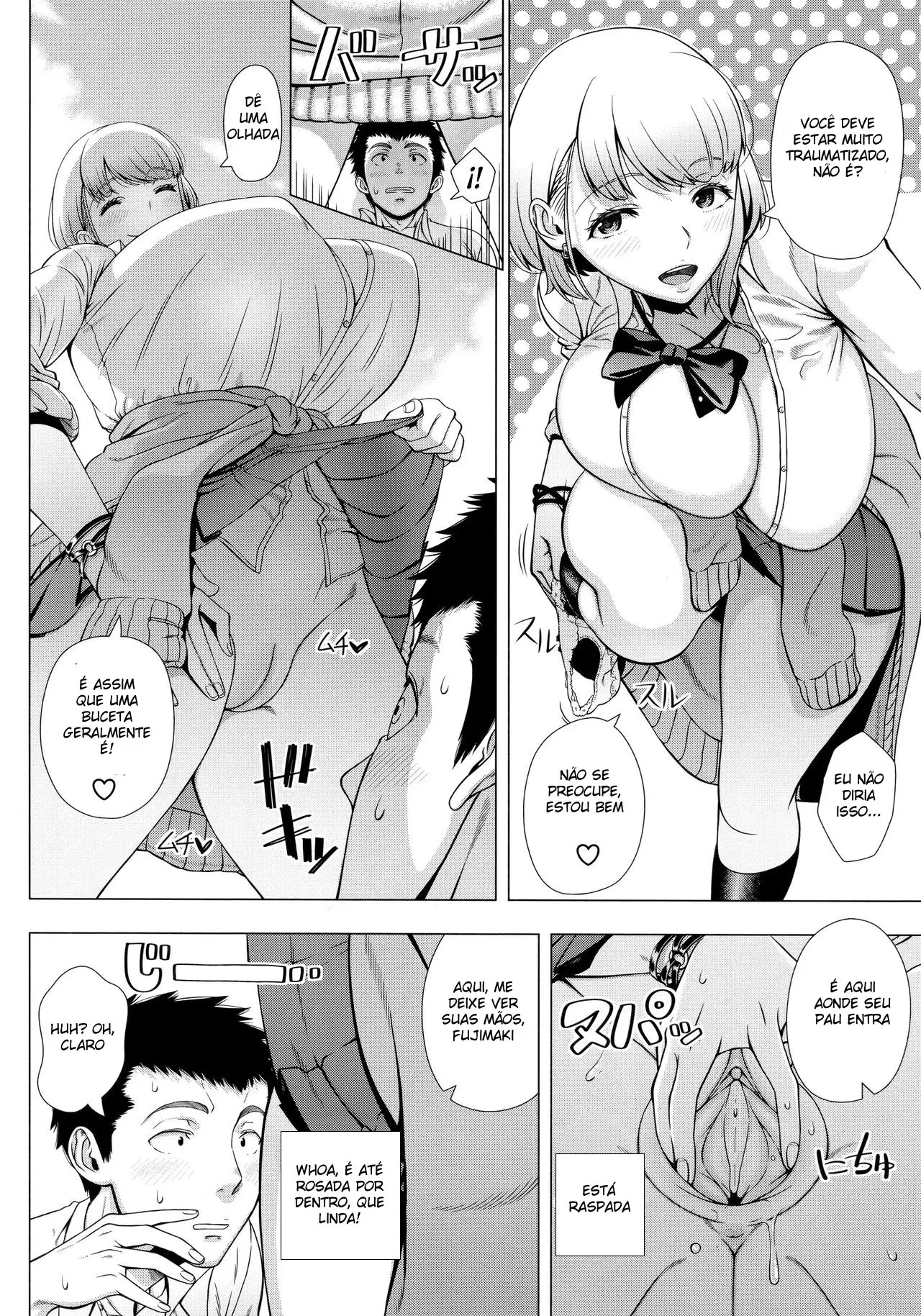 Imagem 8 de 32 - [Shinozuka Yuuji] JK Bitch no Renai Soudan - Manga Hentai