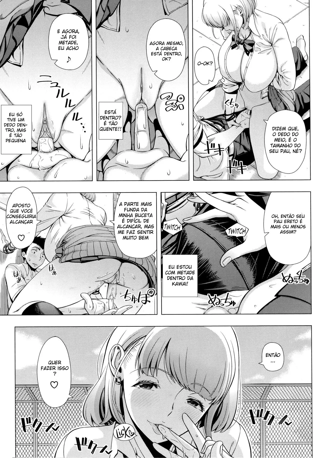 Imagem 9 de 32 - [Shinozuka Yuuji] JK Bitch no Renai Soudan - Manga Hentai