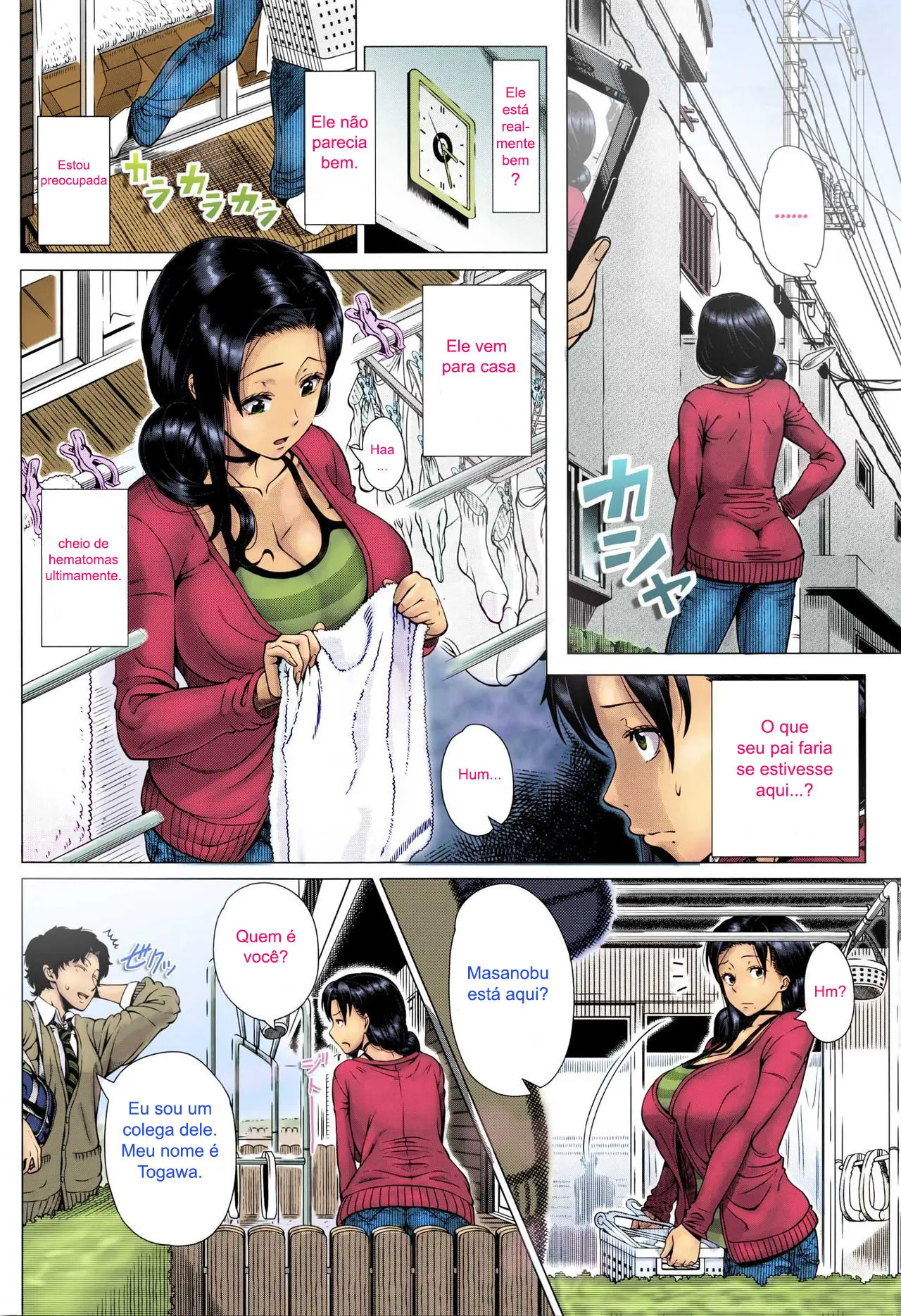 Imagem 2 de 28 - [Shinozuka Yuuji] Oyako No Omoi (Sem Censura) - Manga Hentai