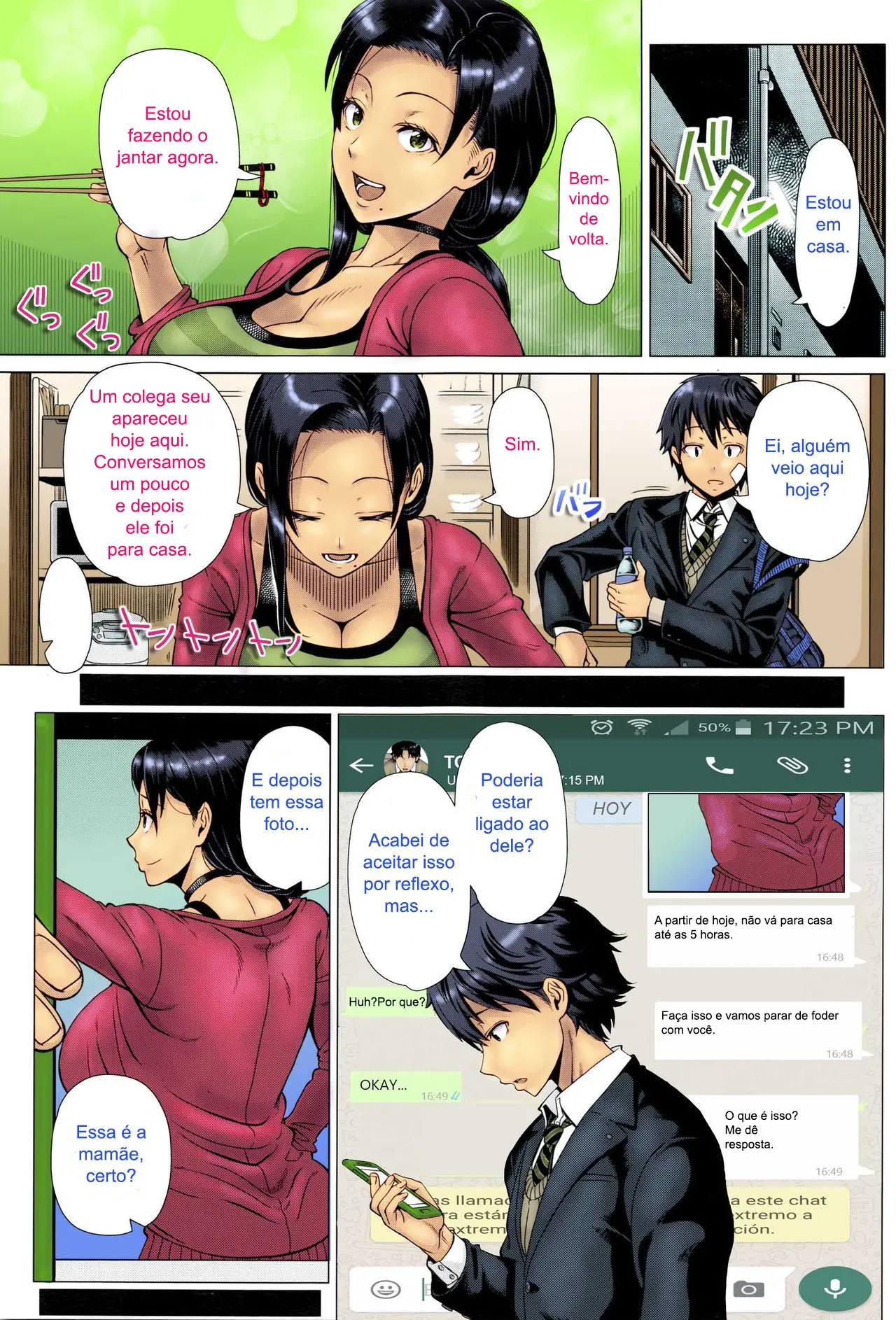 Imagem 9 de 28 - [Shinozuka Yuuji] Oyako No Omoi (Sem Censura) - Manga Hentai