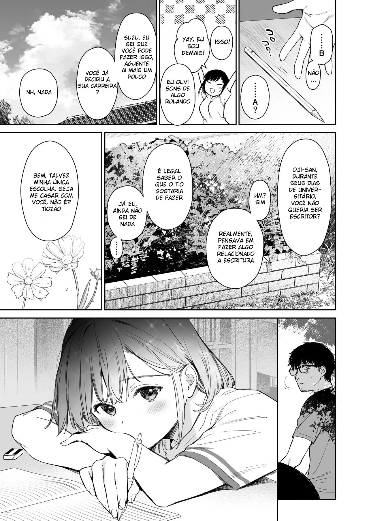 Imagem 14 de 43 - [Umakuchi Syouyu] Toaru Natsu, Mei to Futarikiri. - Manga Hentai