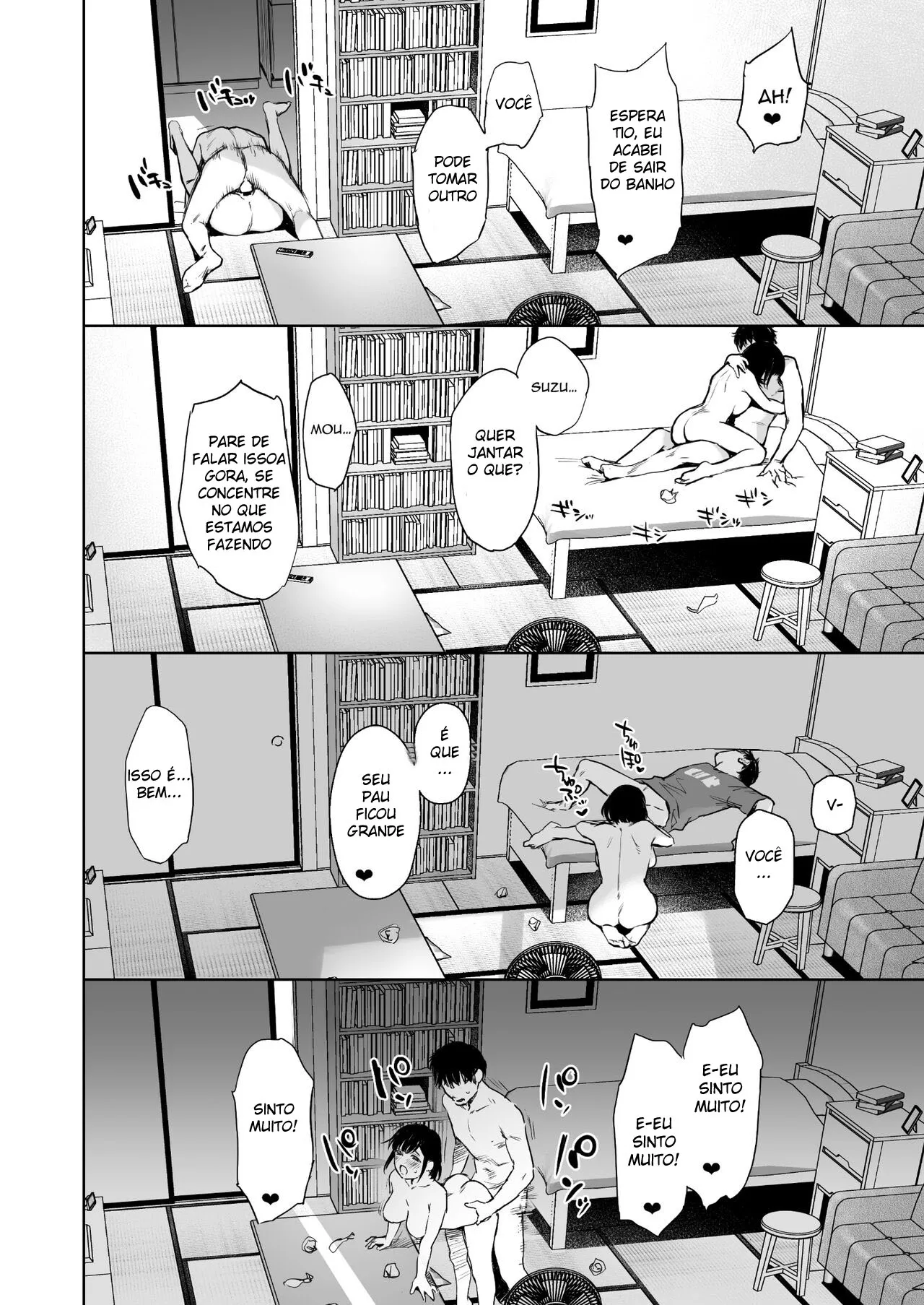 Imagem 27 de 43 - [Umakuchi Syouyu] Toaru Natsu, Mei to Futarikiri. - Manga Hentai