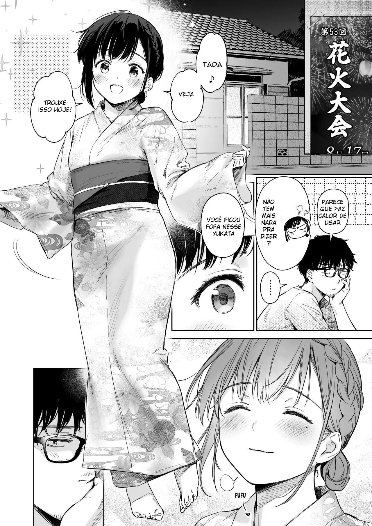 Imagem 29 de 43 - [Umakuchi Syouyu] Toaru Natsu, Mei to Futarikiri. - Manga Hentai