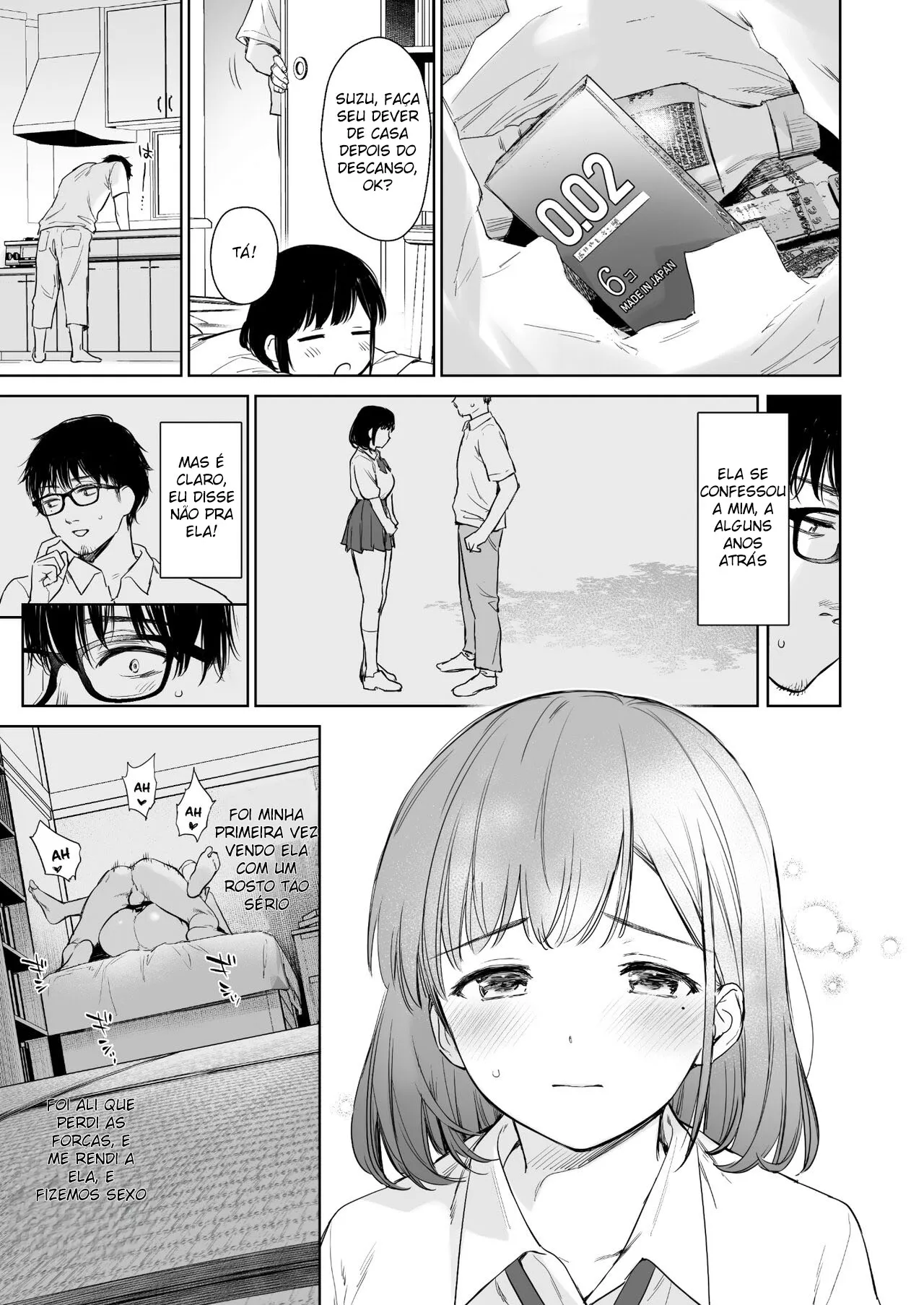 Imagem 4 de 43 - [Umakuchi Syouyu] Toaru Natsu, Mei to Futarikiri. - Manga Hentai