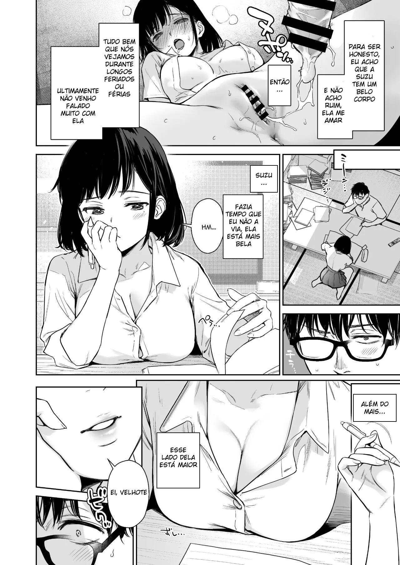 Imagem 5 de 43 - [Umakuchi Syouyu] Toaru Natsu, Mei to Futarikiri. - Manga Hentai