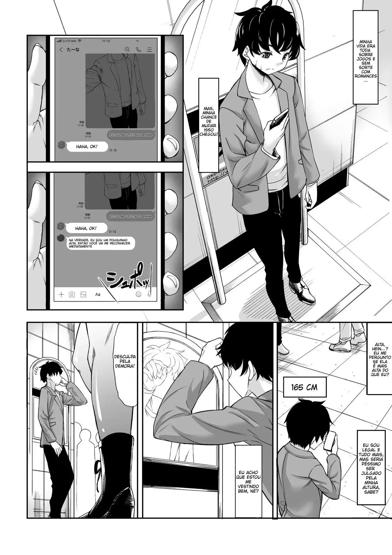 Imagem 3 de 58 - [kinntarou] Shinchou 211 cm no jirai-kei joshi ni nerawa rete mou nige rarenai - Manga Hentai