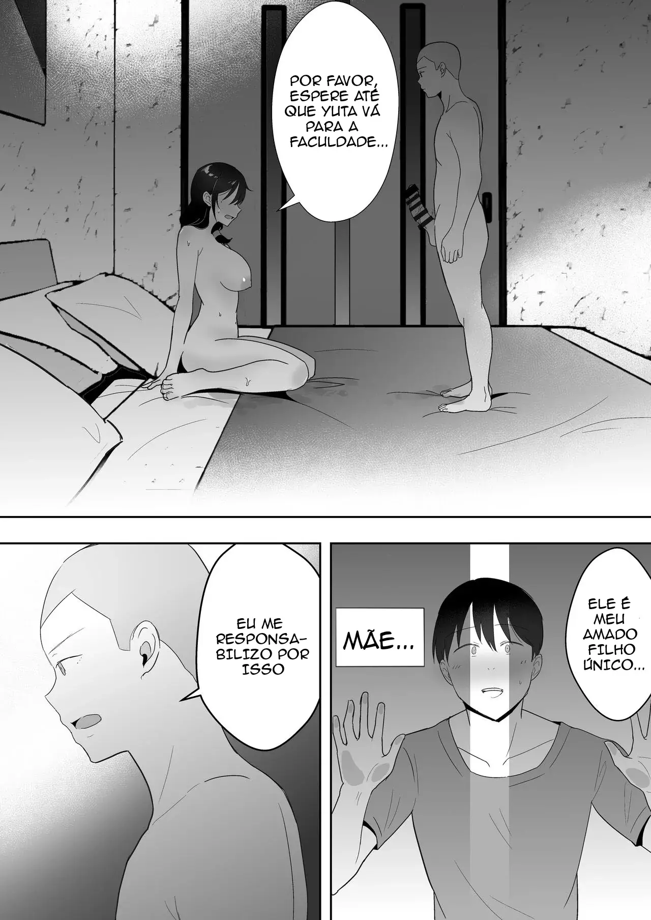 Imagem 57 de 87 - [tarobaumu] TomoKano Kaa-chan 3~Daisuki na Hahaoya ga Akuyuu Chinpo ni Haramu made~ - Manga Hentai