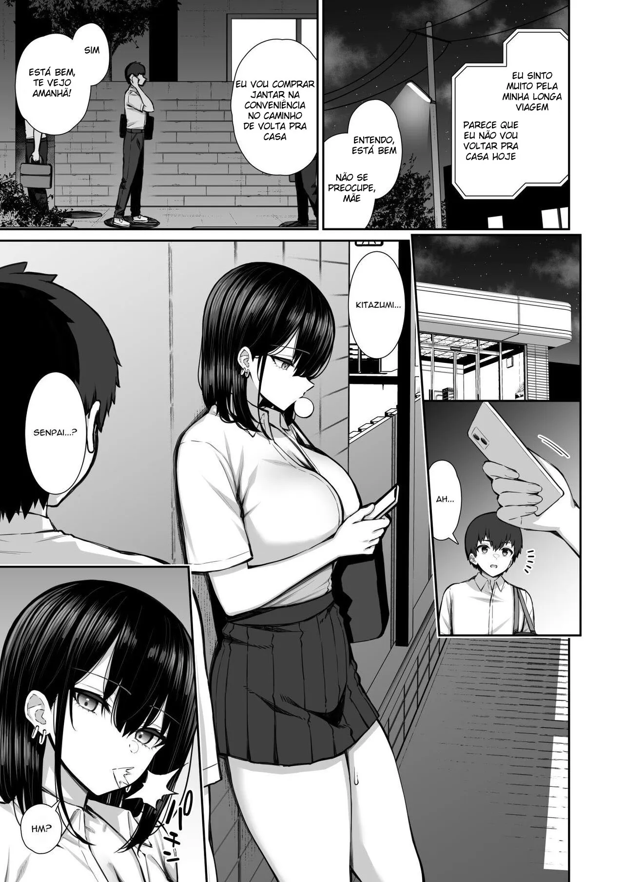Imagem 3 de 64 - [Izure] Iede Gal na Senpai wa Kantan ni Yarasete Kureru - Manga Hentai