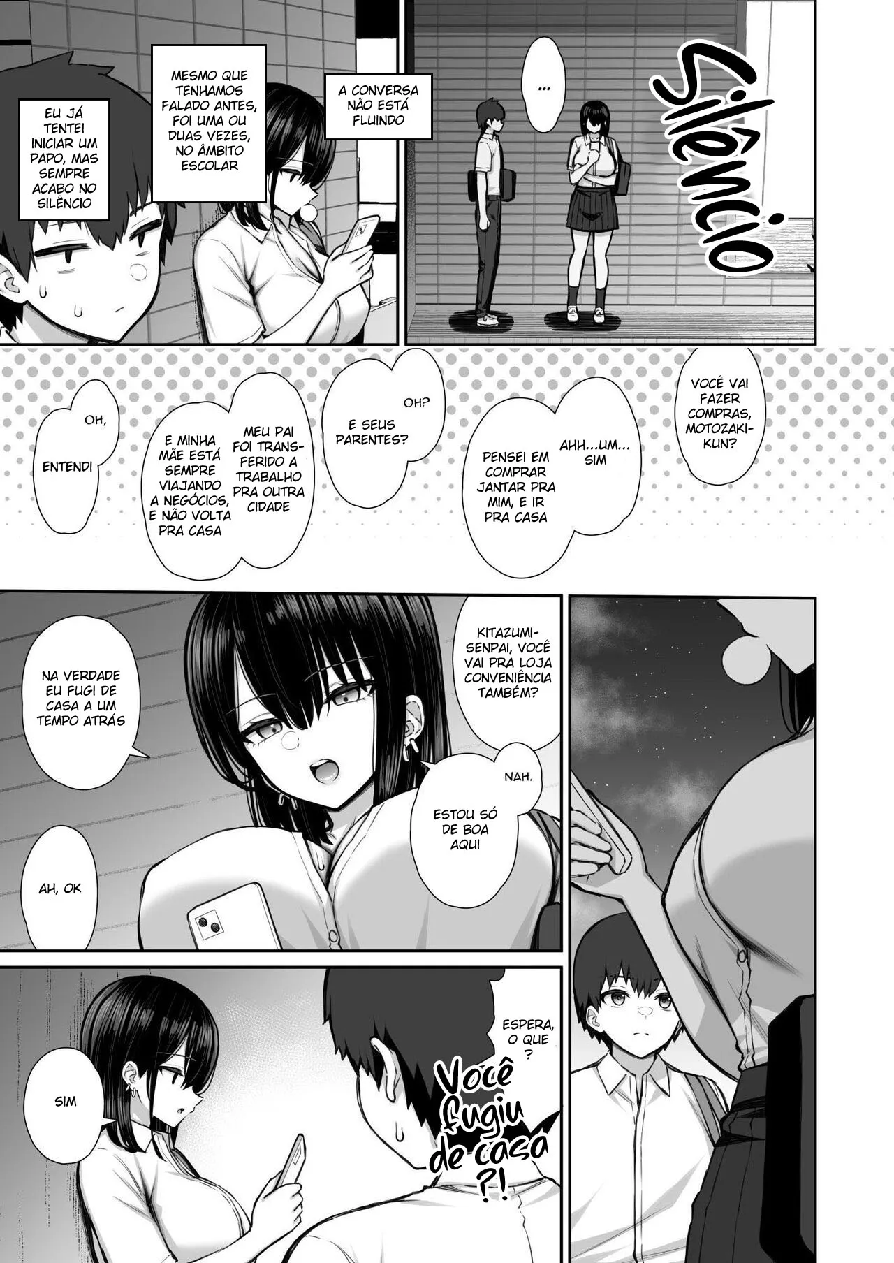Imagem 5 de 64 - [Izure] Iede Gal na Senpai wa Kantan ni Yarasete Kureru - Manga Hentai
