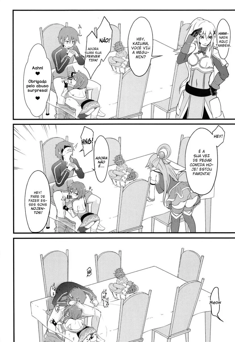 Imagem 19 de 31 - [Jovejun] Megumin o Kouryaku Seyo! (Kono Subarashii Sekai ni Syukufuku o!) - Manga Hentai