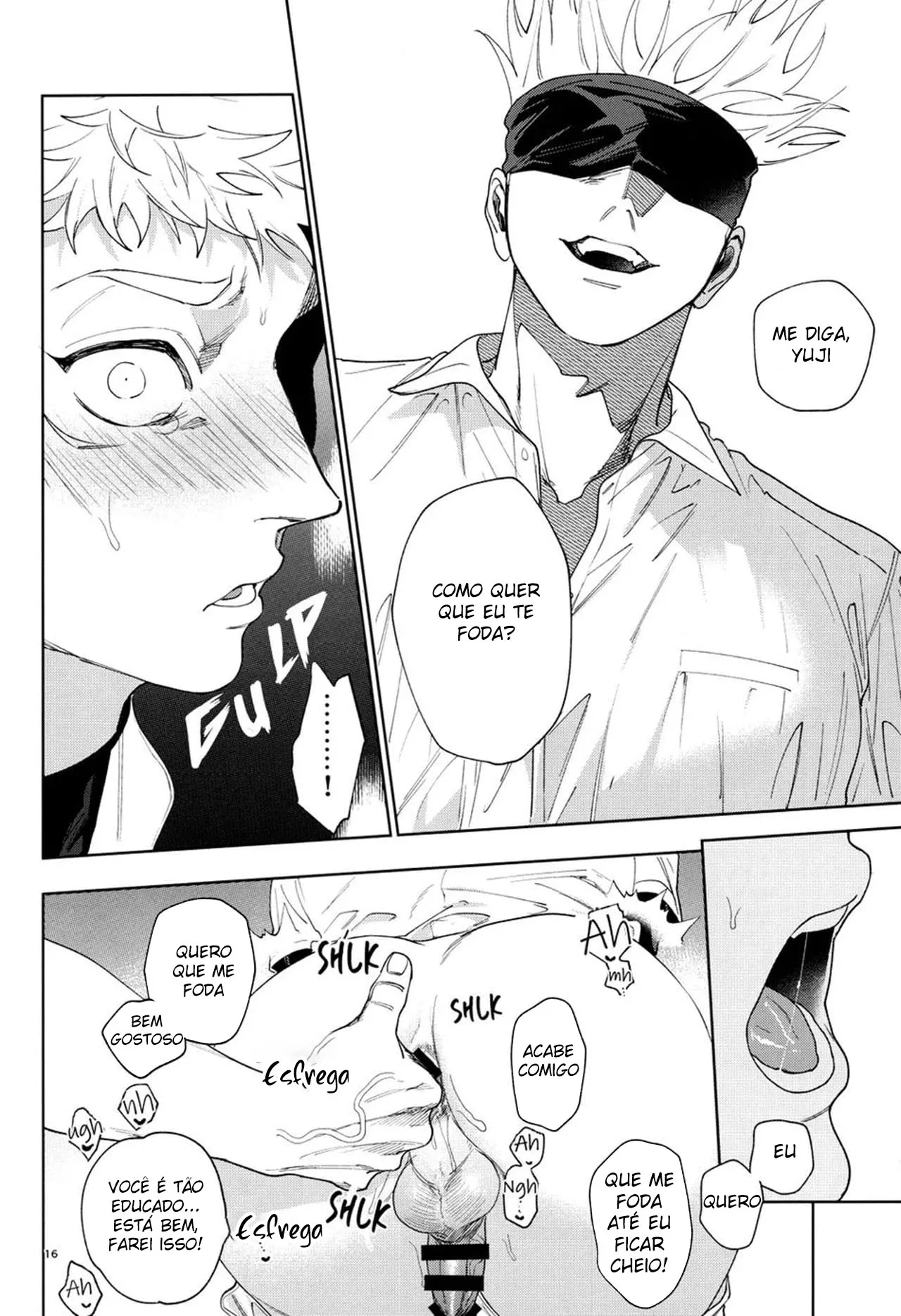 Imagem 15 de 25 - [ccccc] Totsujo Nyuubu Shitekita Danshi ga Erosugite Nanmo okoranai hazu ga naku (Jujutsu Kaisen) - Manga Hentai