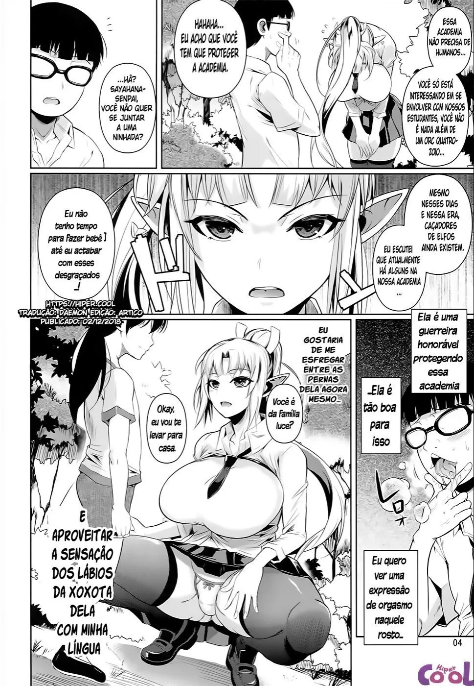 Imagem 3 de 33 - [Fuetakishi] High Elf × High School Shuugeki Hen Zenjitsu - Manga Hentai