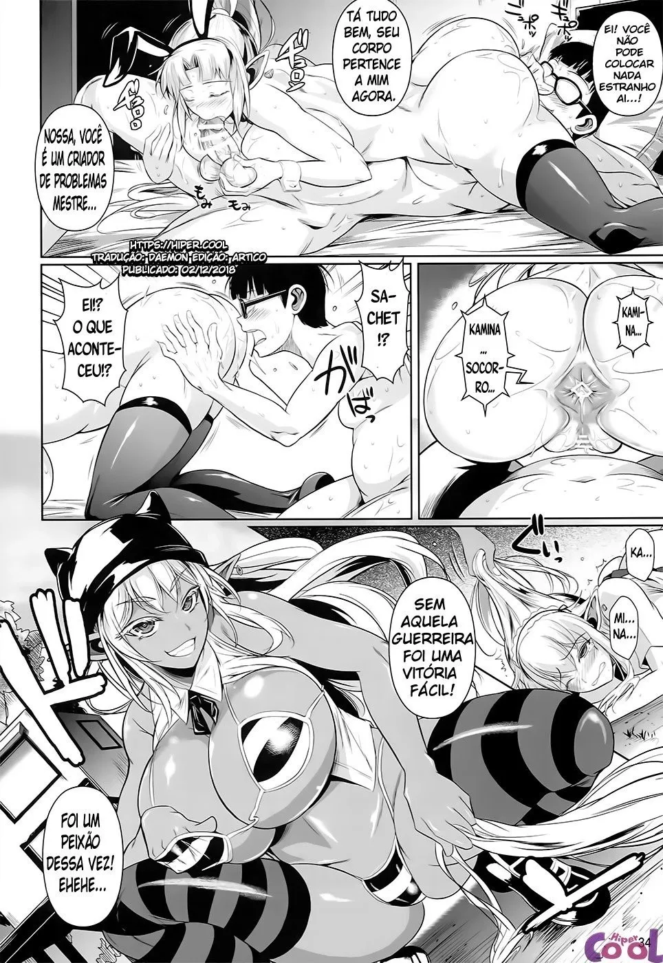Imagem 33 de 33 - [Fuetakishi] High Elf × High School Shuugeki Hen Zenjitsu - Manga Hentai