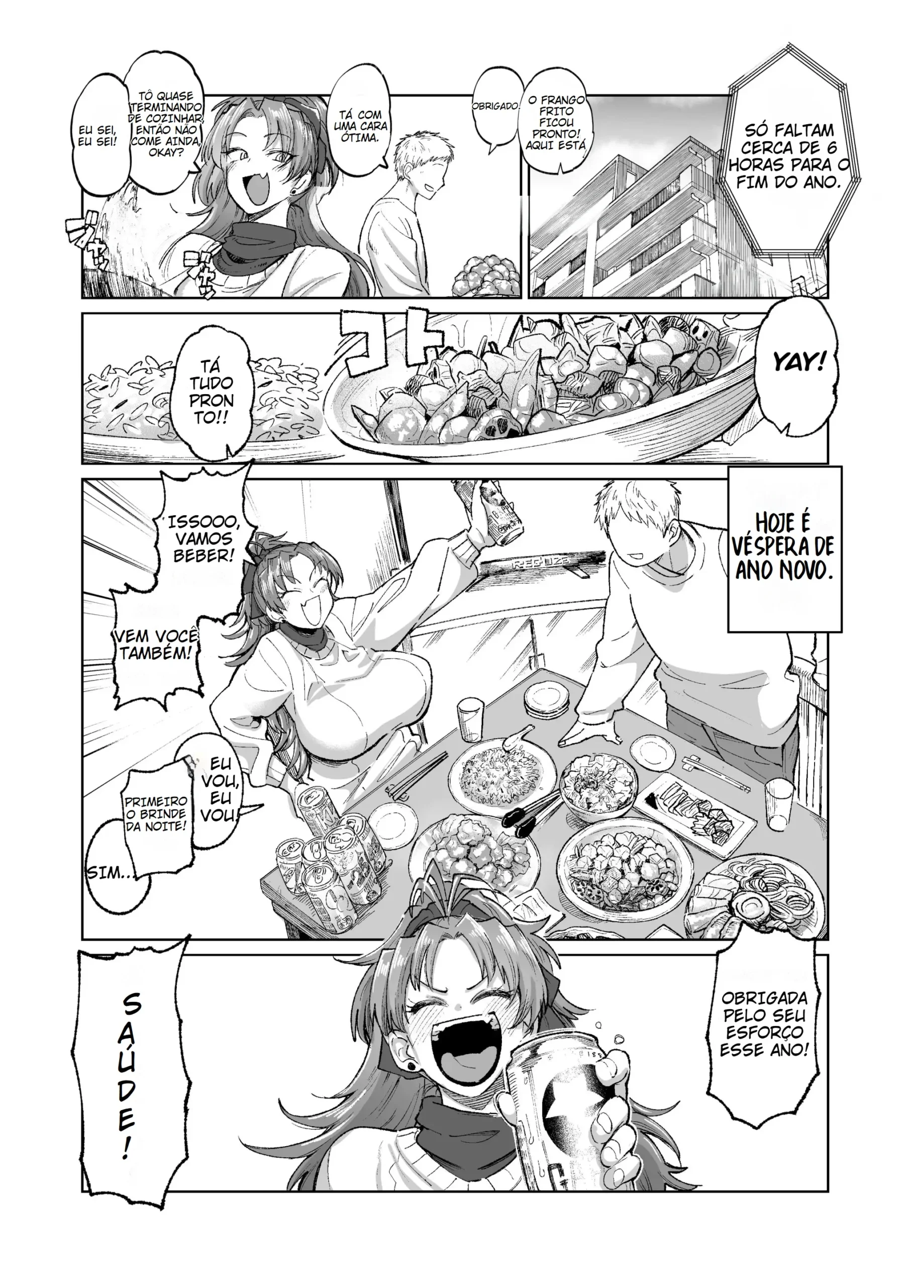 Imagem 2 de 24 - [Dekosuke] The Former Sakura-san Next Door - Manga Hentai