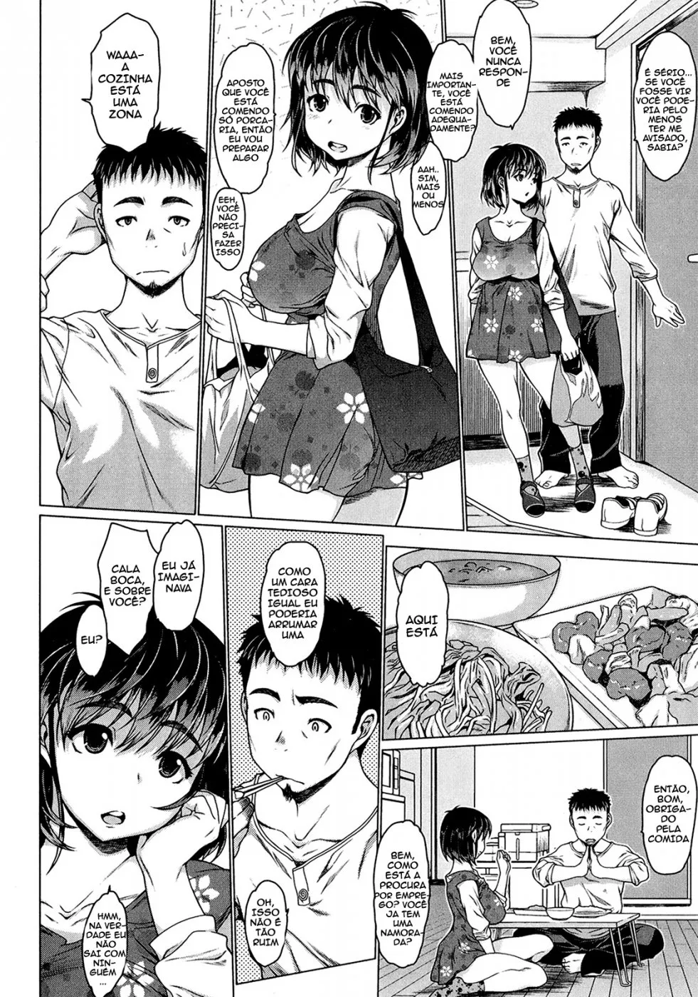 Imagem 4 de 22 - [Zero no Mono] Asa Kara Ban Made - Manga Hentai