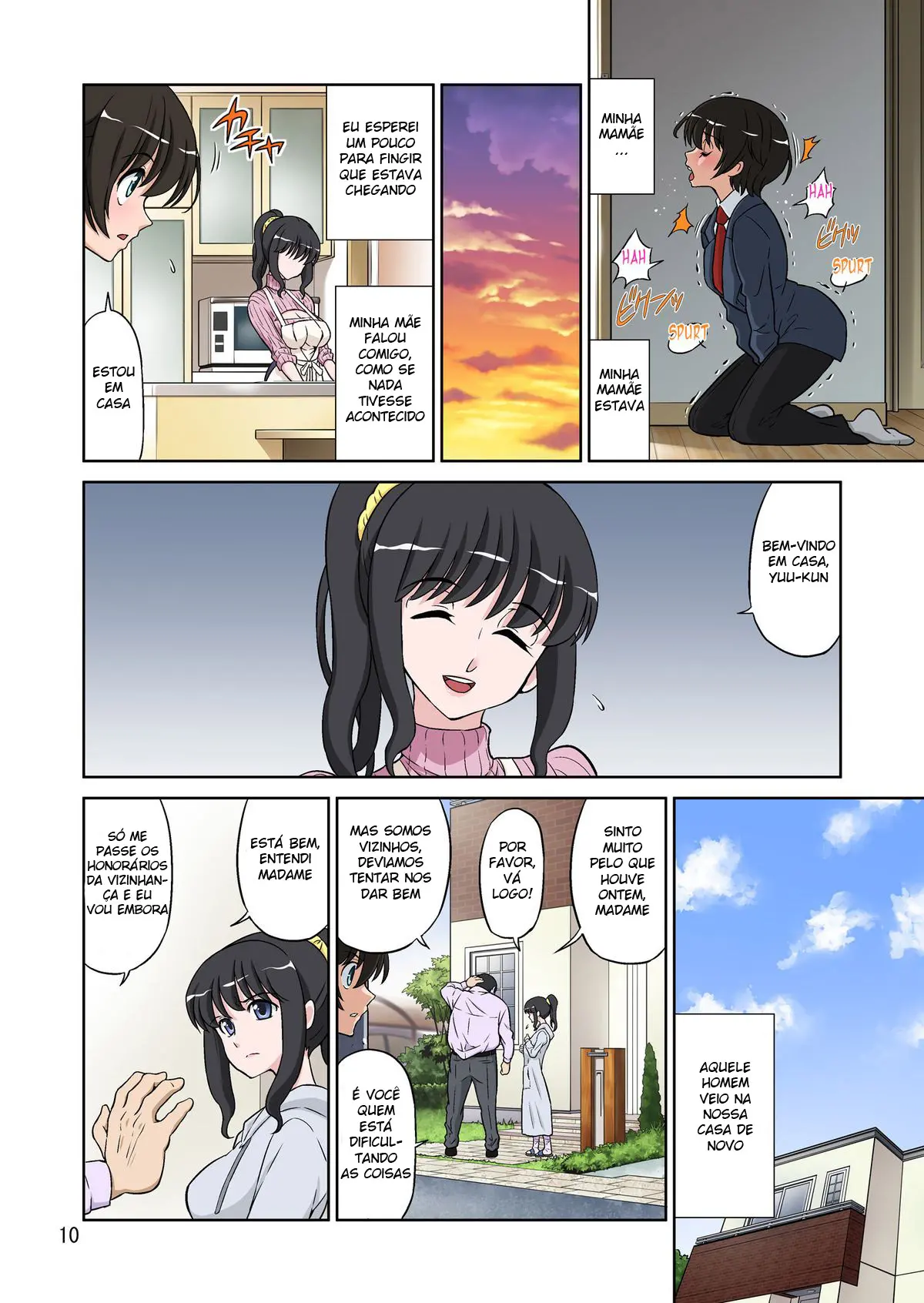 [Dozamura] Megami Sugiru Mama ga Tonari no Oyaji ni Tanetsuke Press Sareteita Ken - Foto 10