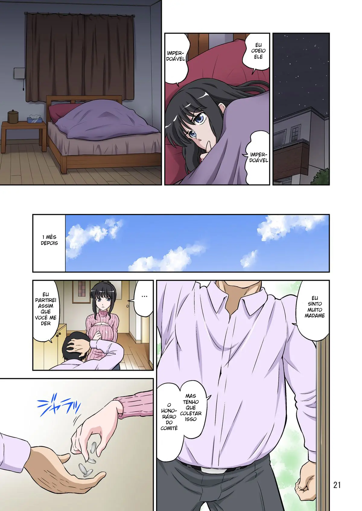[Dozamura] Megami Sugiru Mama ga Tonari no Oyaji ni Tanetsuke Press Sareteita Ken - Foto 21