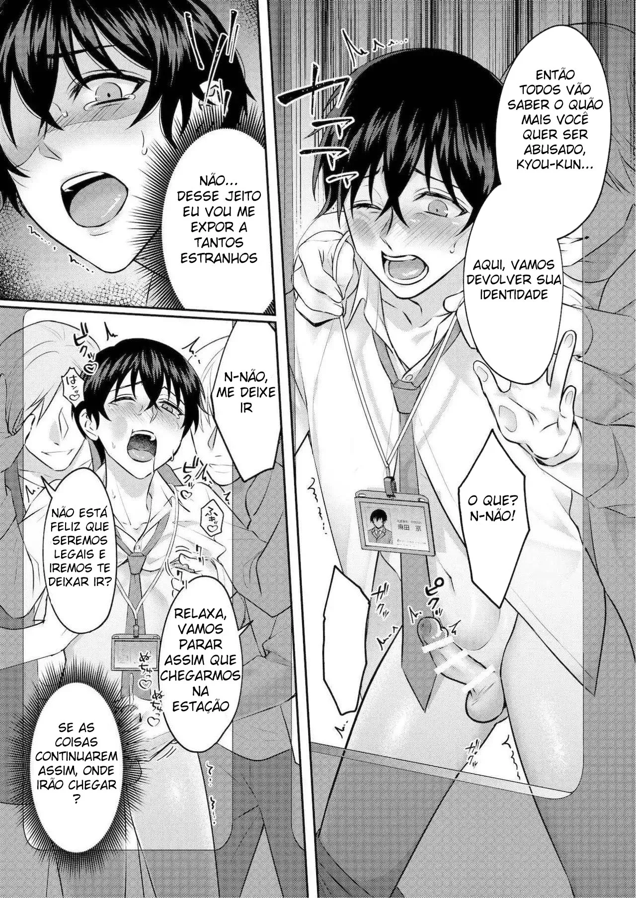 [Hanano Yoiyami] Pervert’s Train - Foto 26