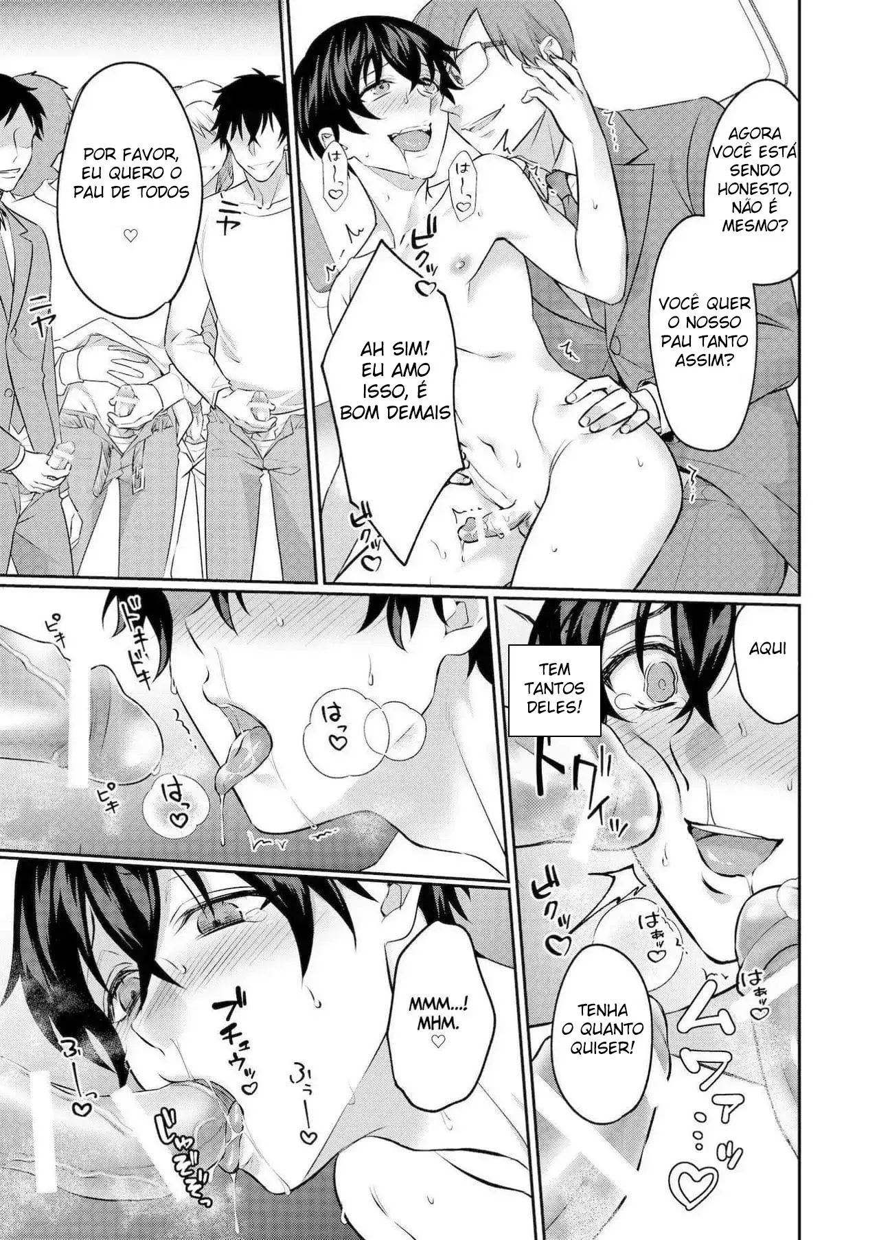 [Hanano Yoiyami] Pervert’s Train - Foto 44