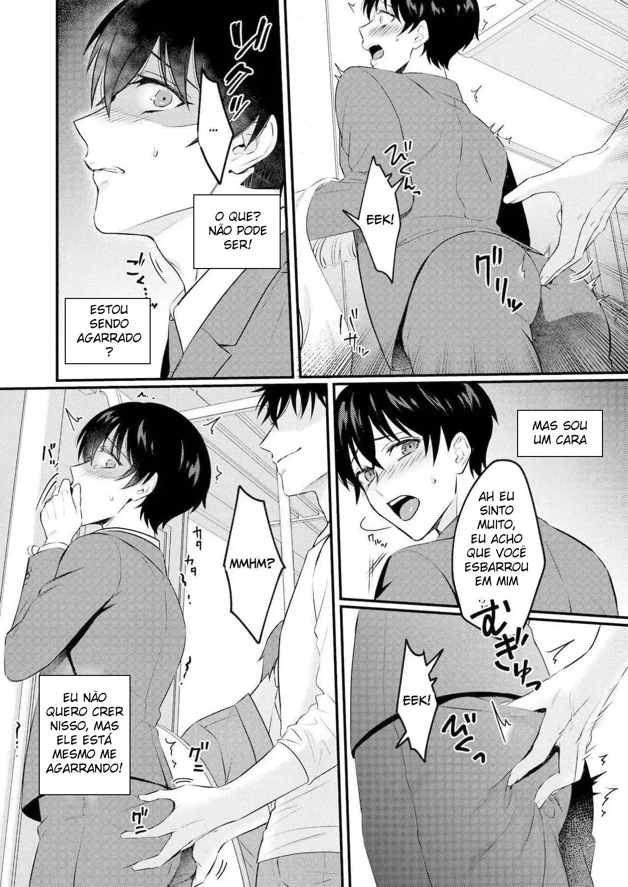 [Hanano Yoiyami] Pervert’s Train - Foto 9