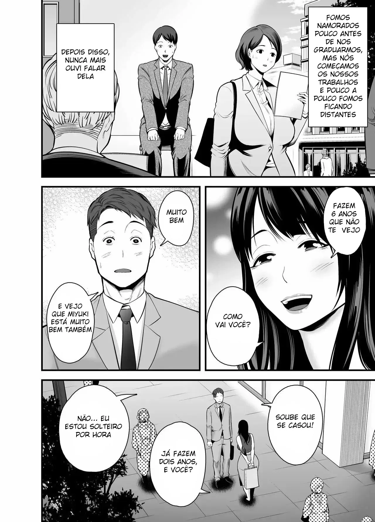 [Maccha Neji] Hitozuma ni Natta Motokano to Saikai shite… - Foto 3