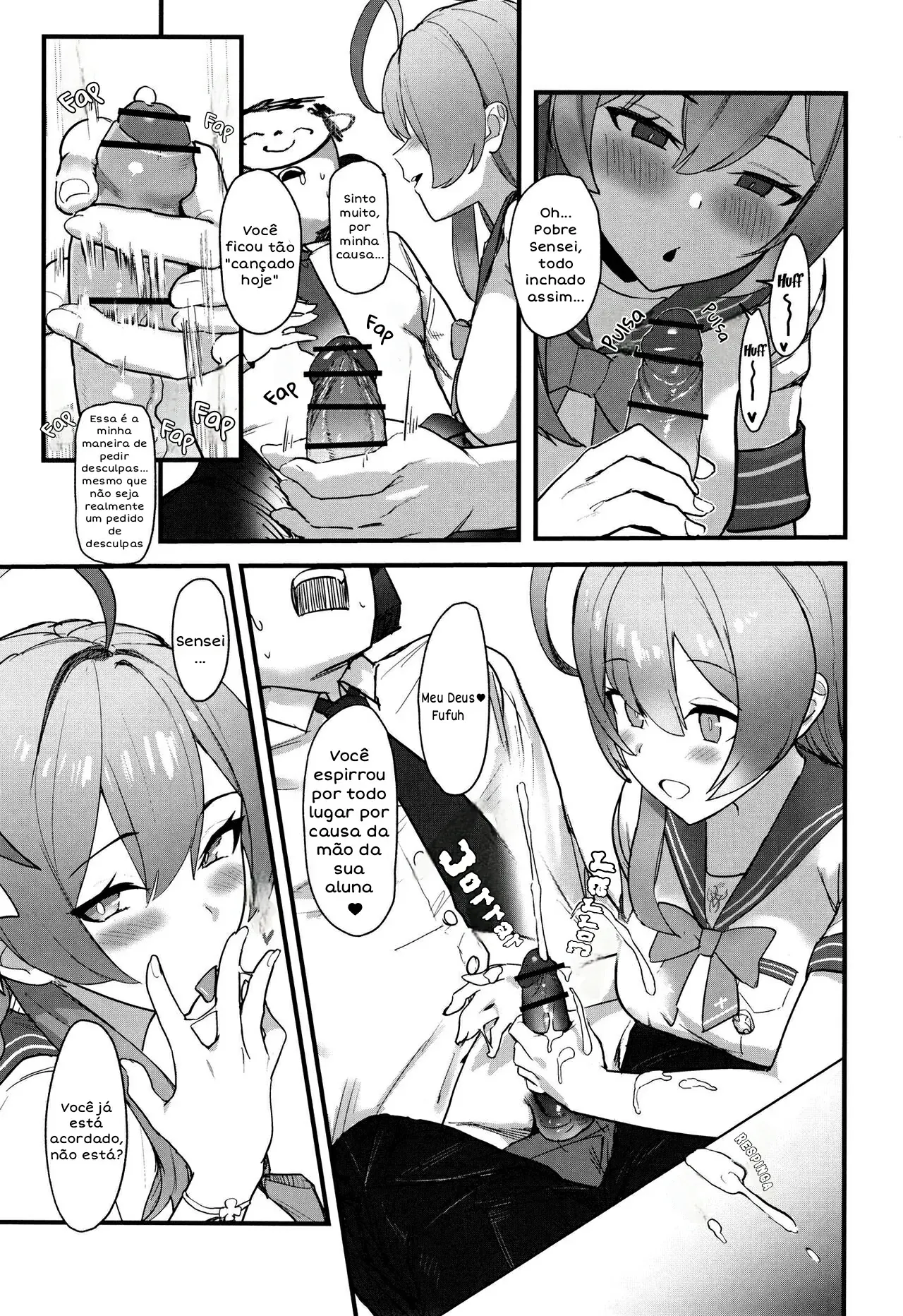 [Yoridori Midori] Aiyoku wa Muyoku ni Nitari (Blue Archive) - Foto 10