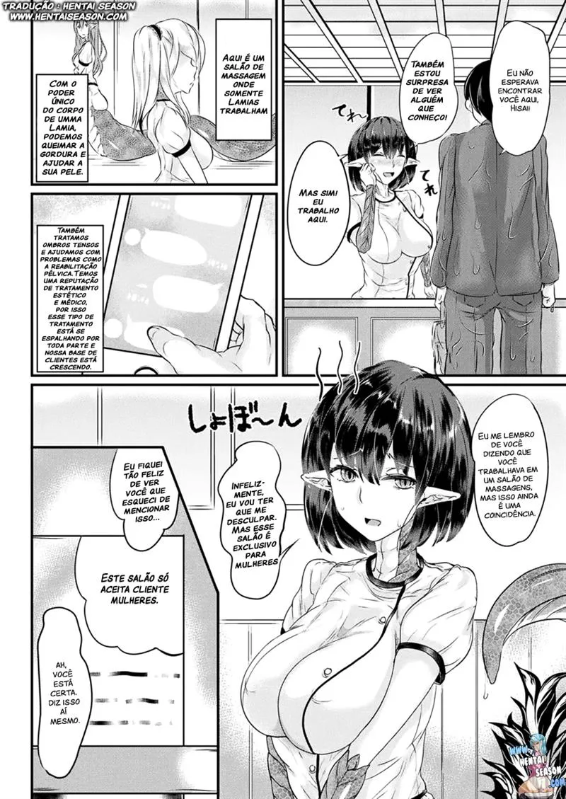 [Niwatori Gunsou] Heijitsu no Lamia Massage - Foto 2