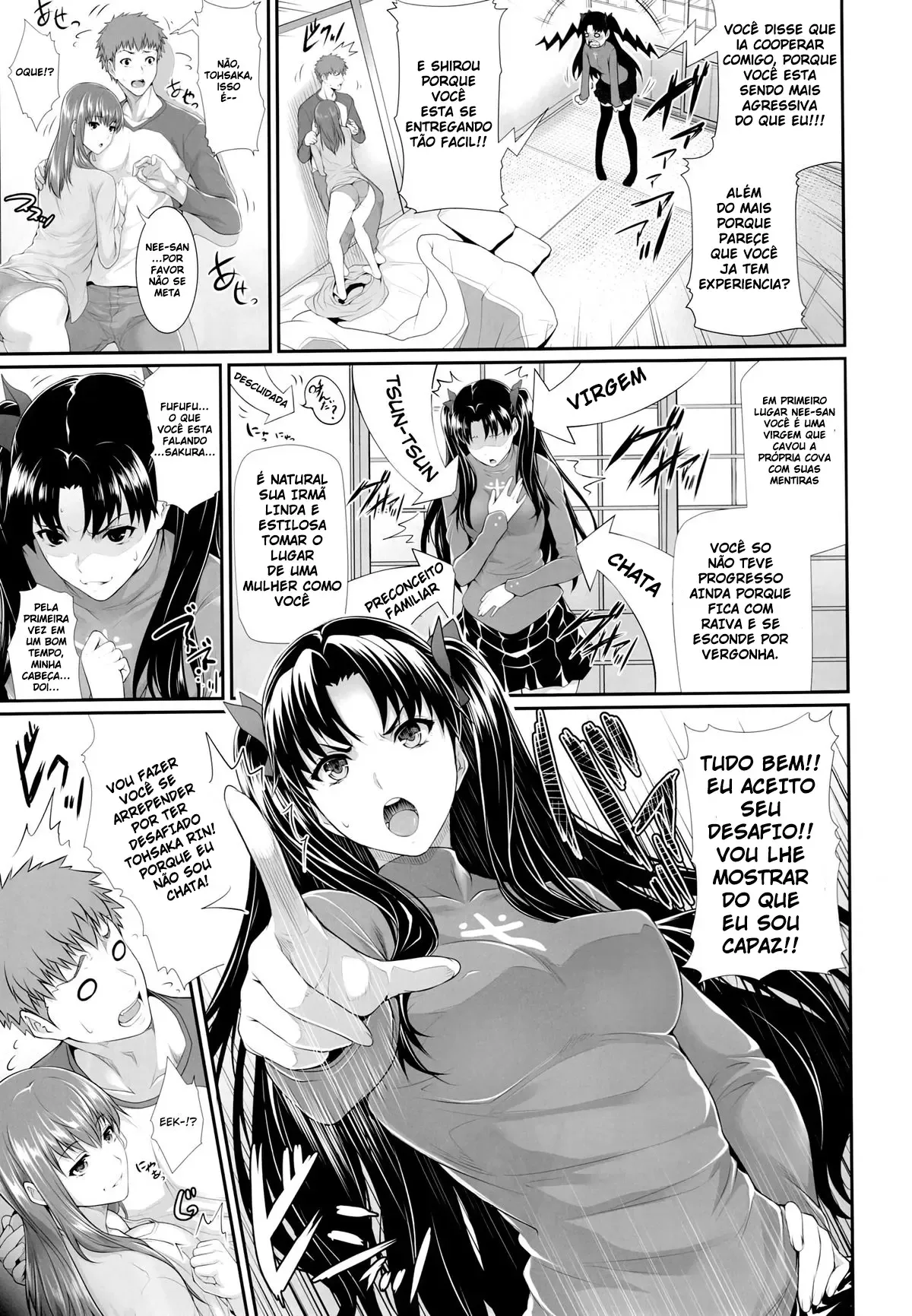 [Zucchini] Shirou-kun Harem!! (Fate Stay Night) - Foto 8