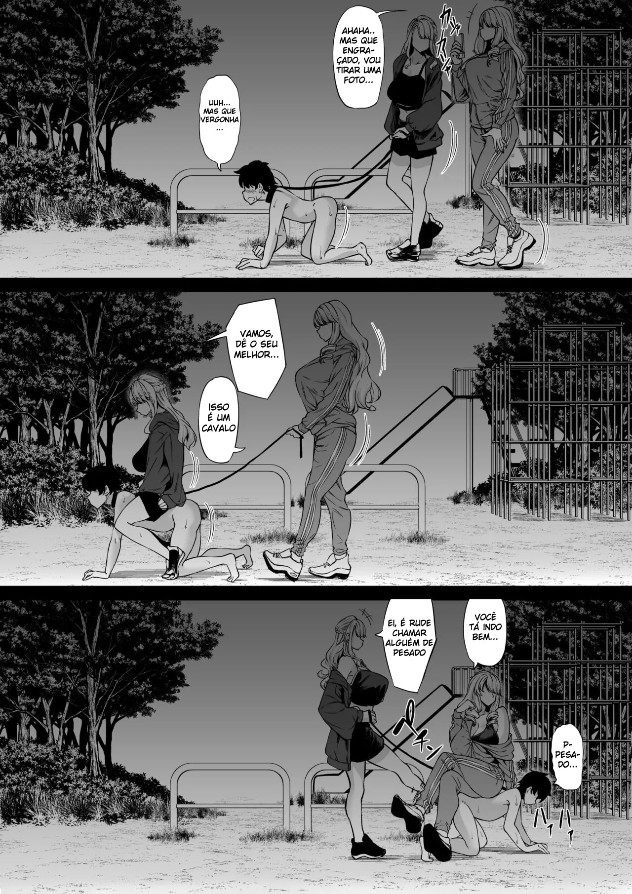 [Kinntarou] Kaisha no Shachiku Datta Boku ga Gal no Pet ni Natta Hanashi - Foto 36