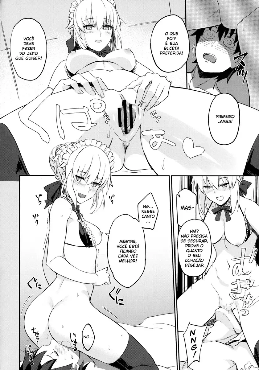 [Prime] Maid to Kouhai Dochira ga Okonomi? (Fate/Grand Order) - Foto 10